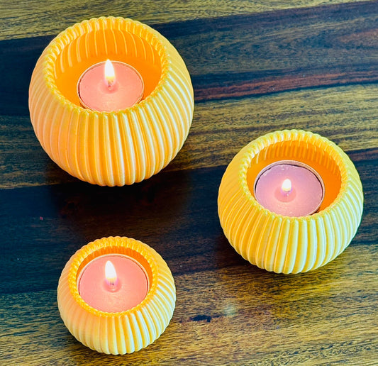 Candle Light Holder Set (3 Pieces)