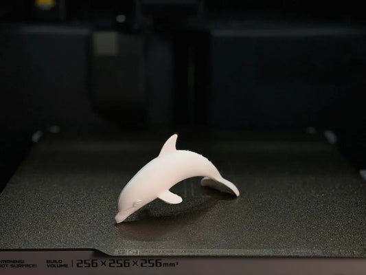 Paintable Dolphin Figurine