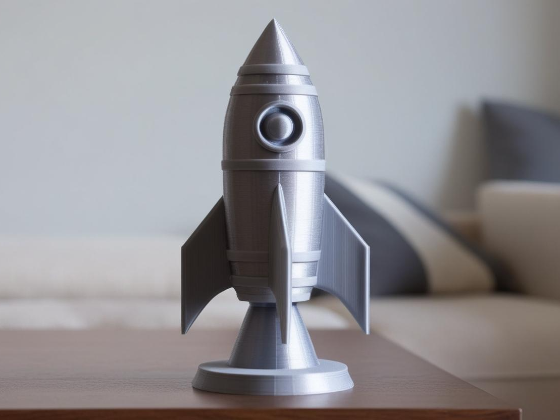 Rocket Figurine