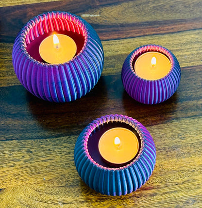 Candle Light Holder Set (3 Pieces)