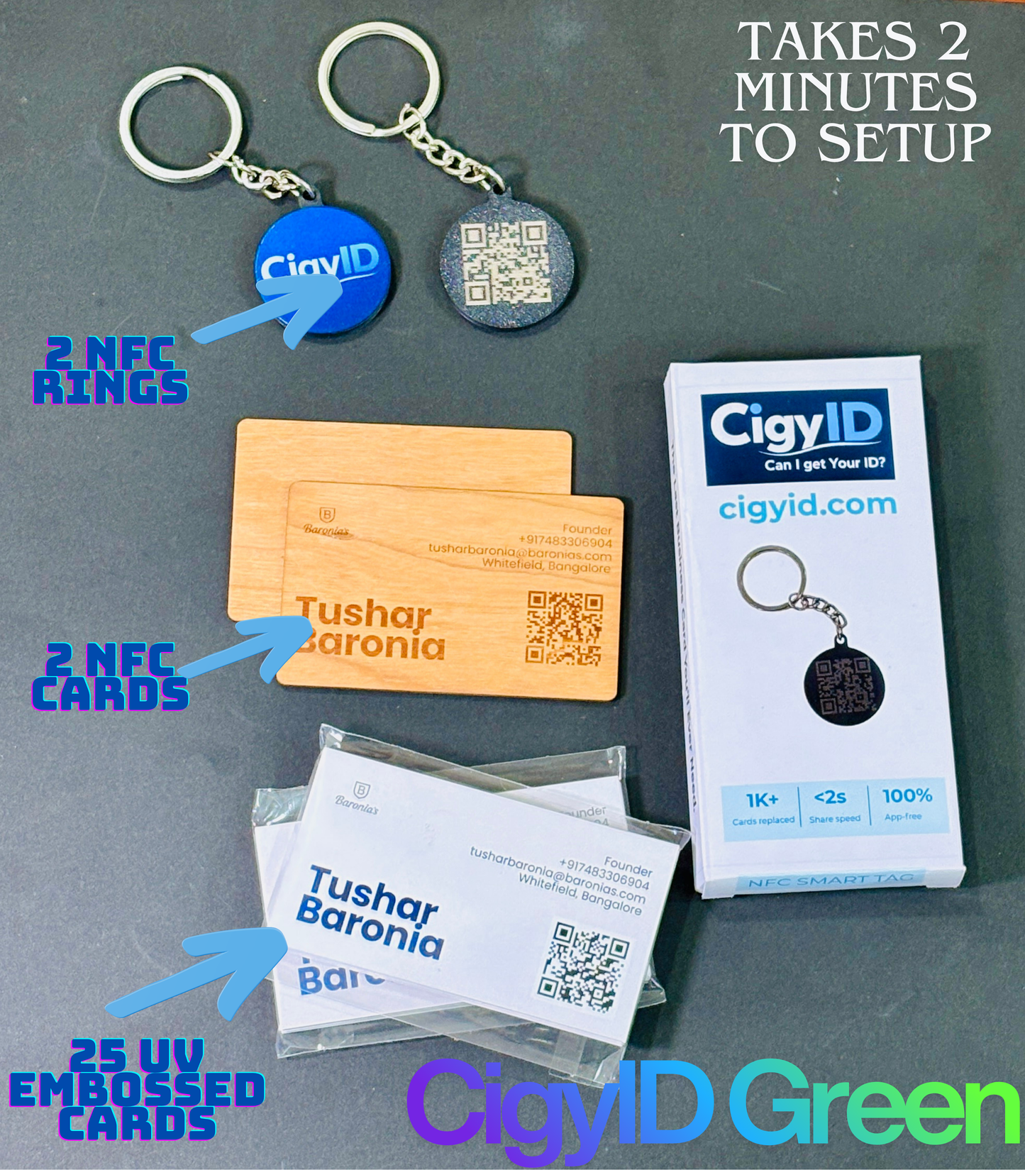 CigyID Green Combo
