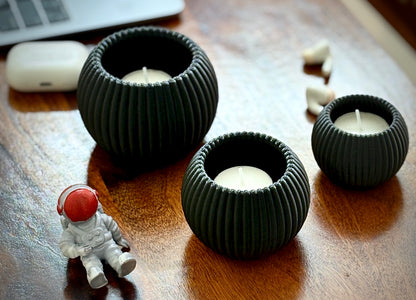 Candle Light Holder Set (3 Pieces)