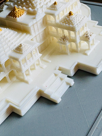 Airawat White - Ram Mandir Replica