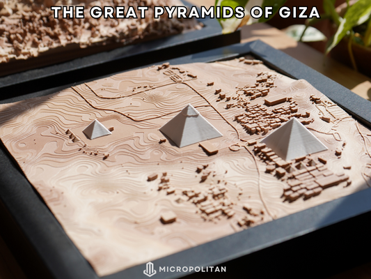 Giza Pyramids Aerial
