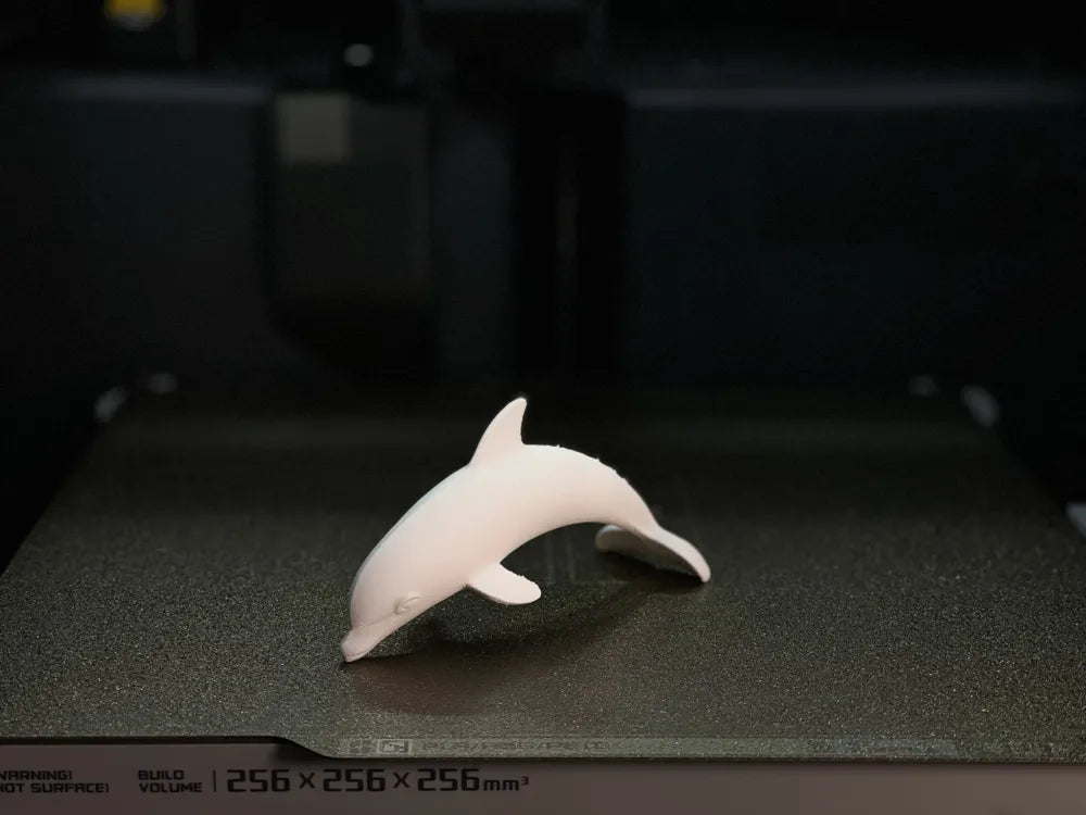 Paintable Dolphin Figurine
