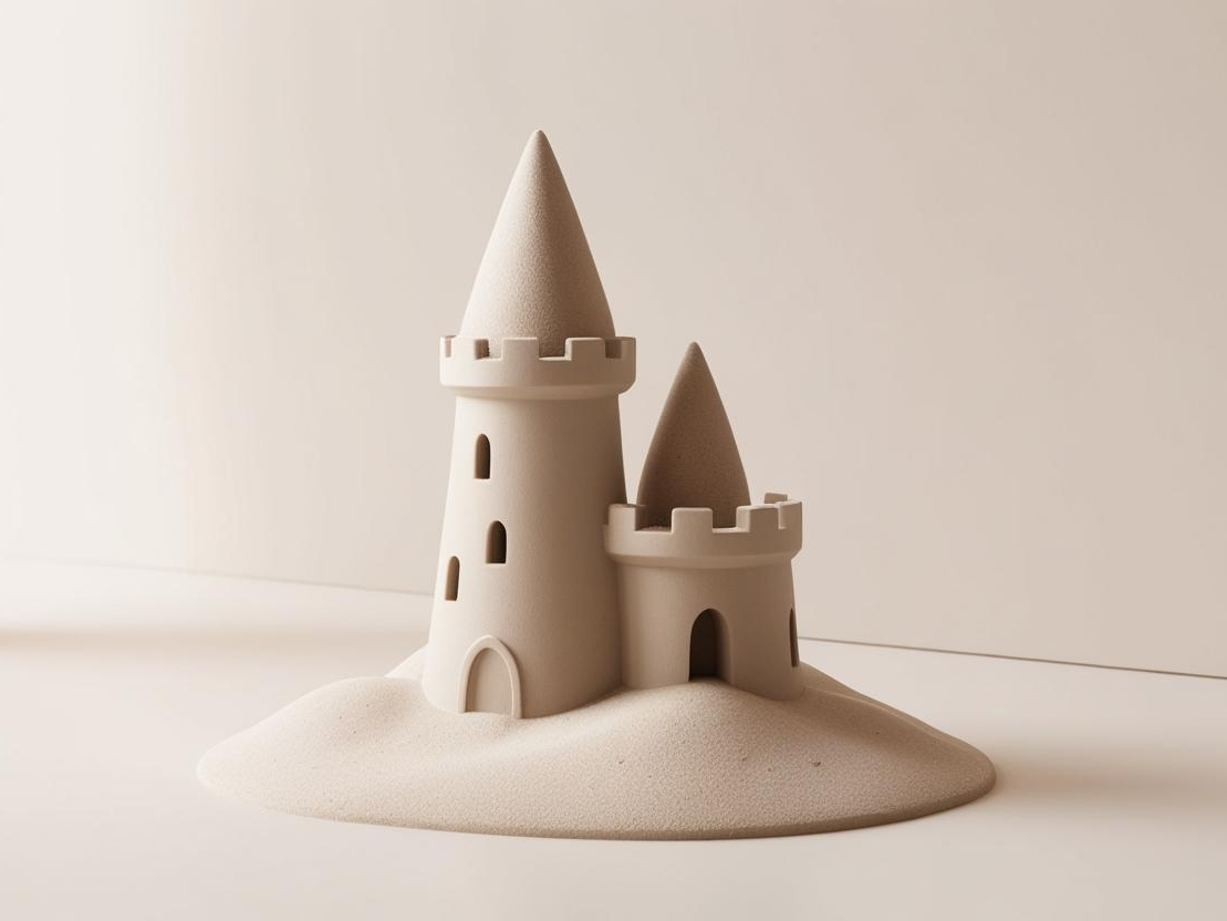 Sand Castle Figurine
